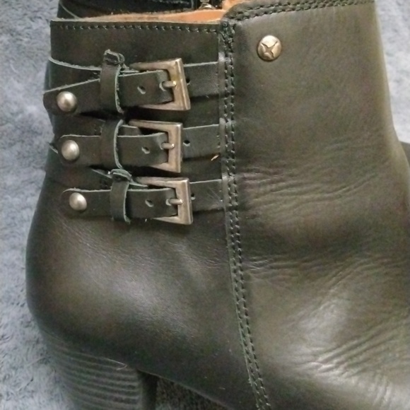 Pikolinos Beautiful black leather zip up boots, Spain size 38 (size 7.5-8)GUC - Picture 2 of 8